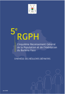 Couverture du document Cinquième Recensement Général de la Population et de l’Habitation du Burkina Faso